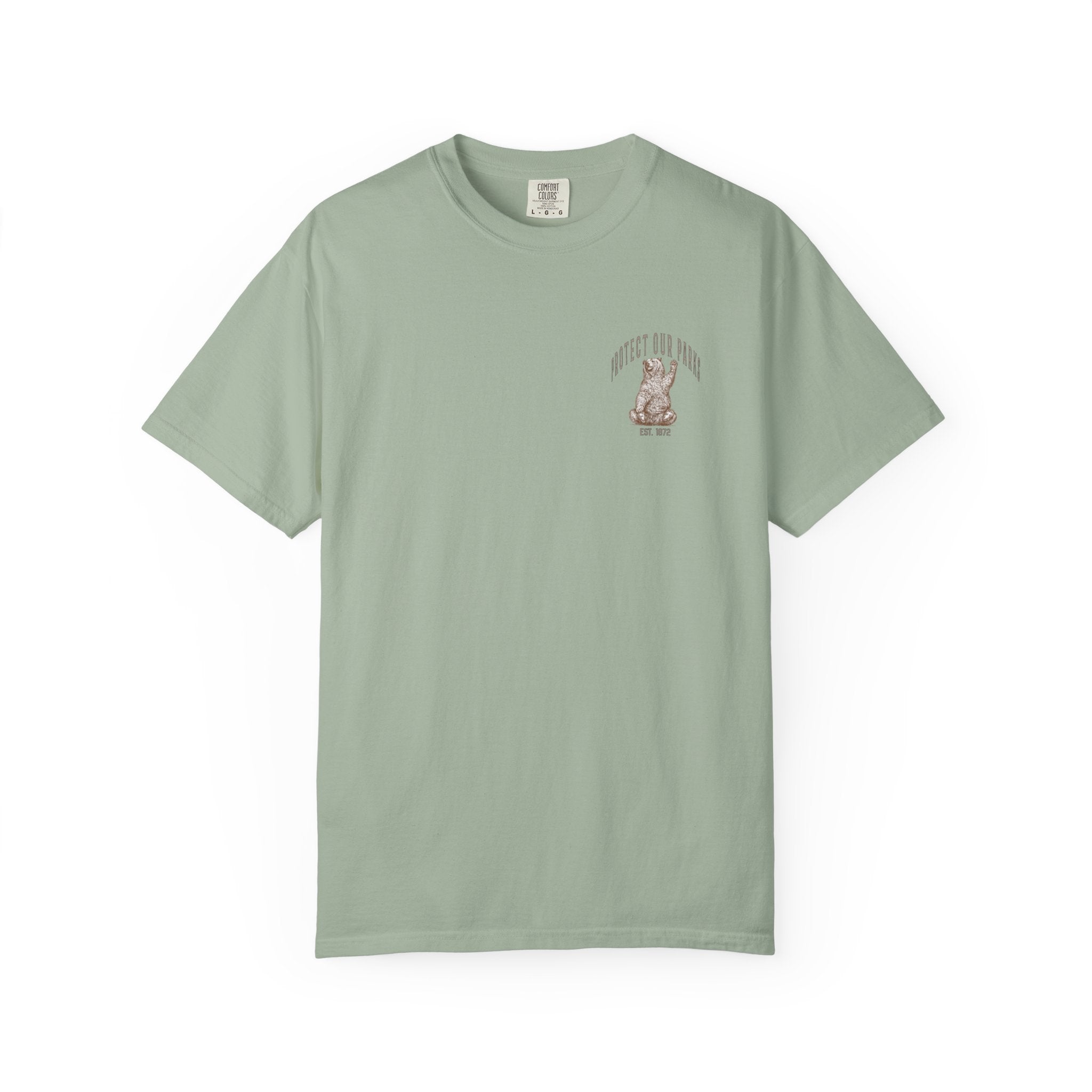 Protect our parks- Hiking Bear edition Tee