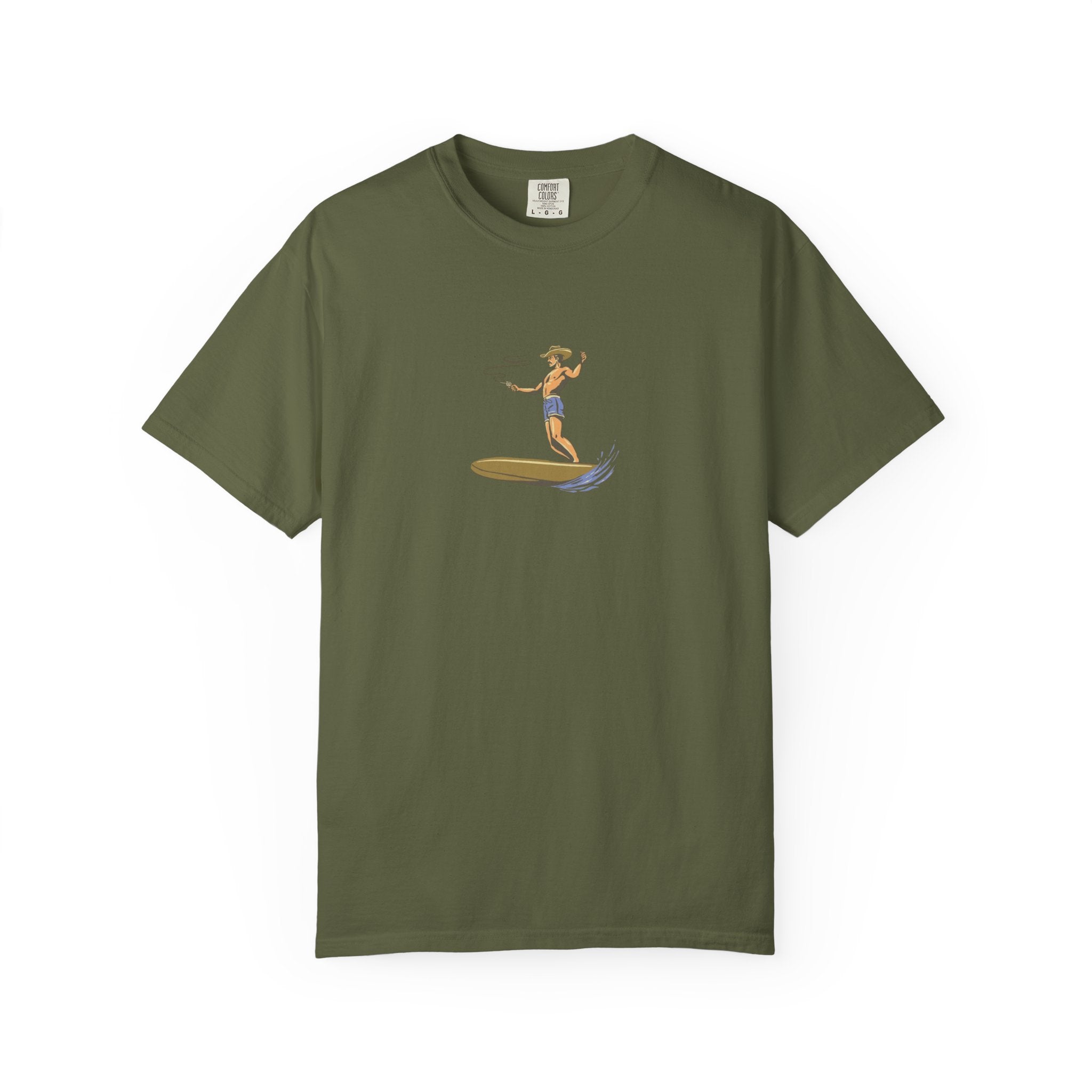 Surfing Cowboy Tee