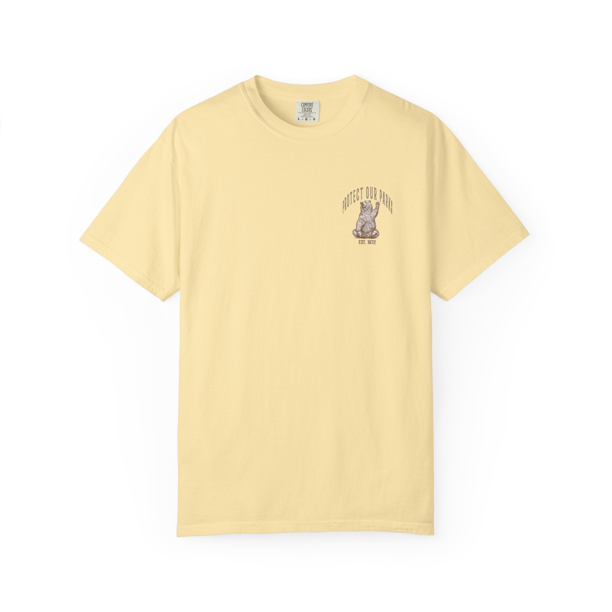 Protect our parks- Hiking Bear edition Tee