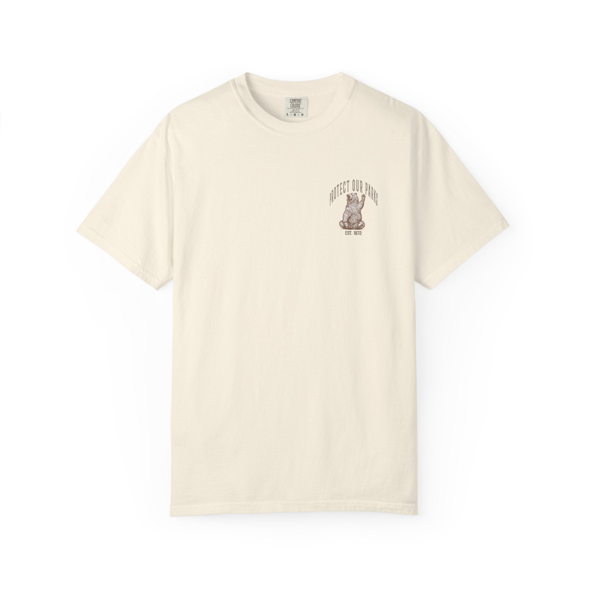Protect our parks- Hiking Bear edition Tee