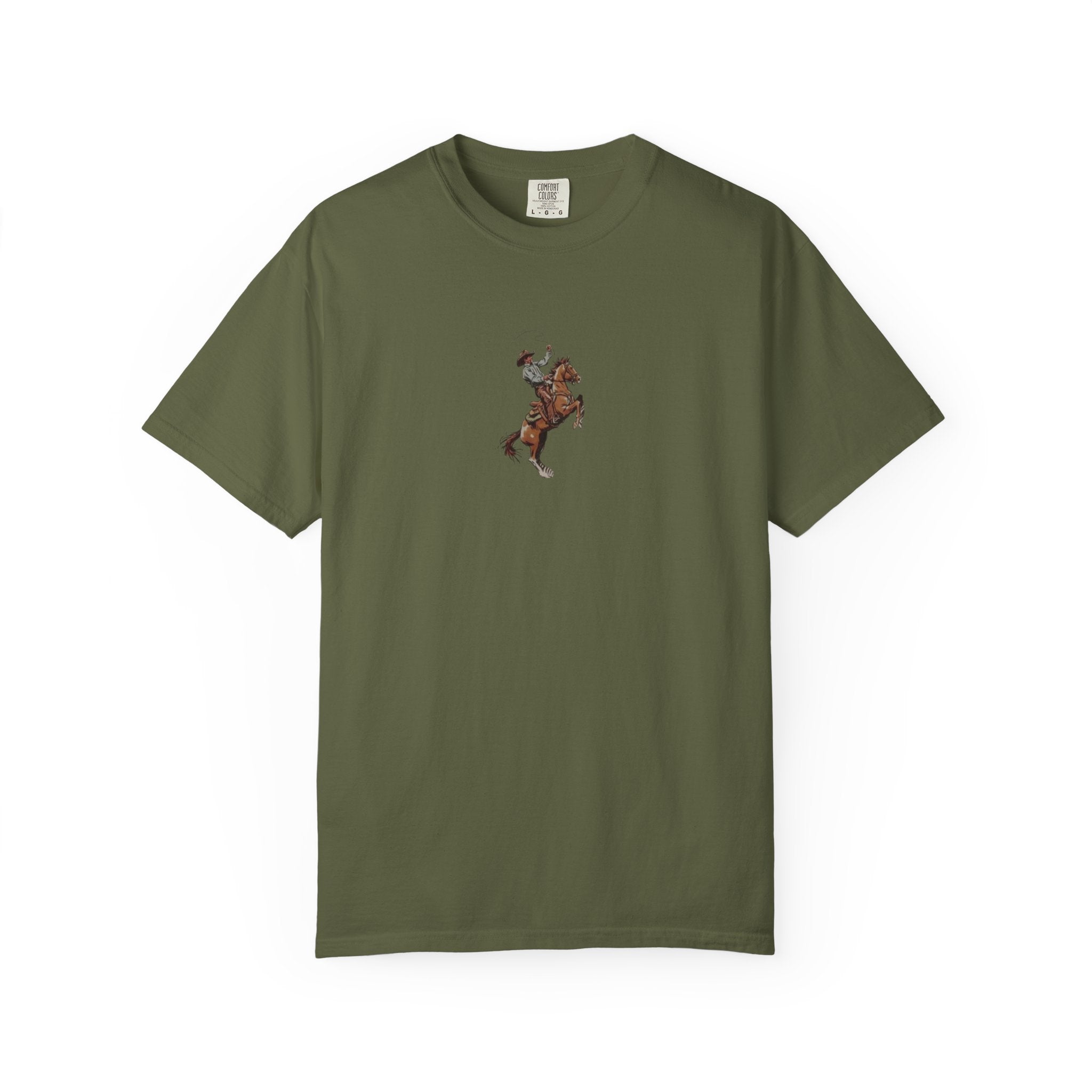 Bronc Riding Cowpoke Tee