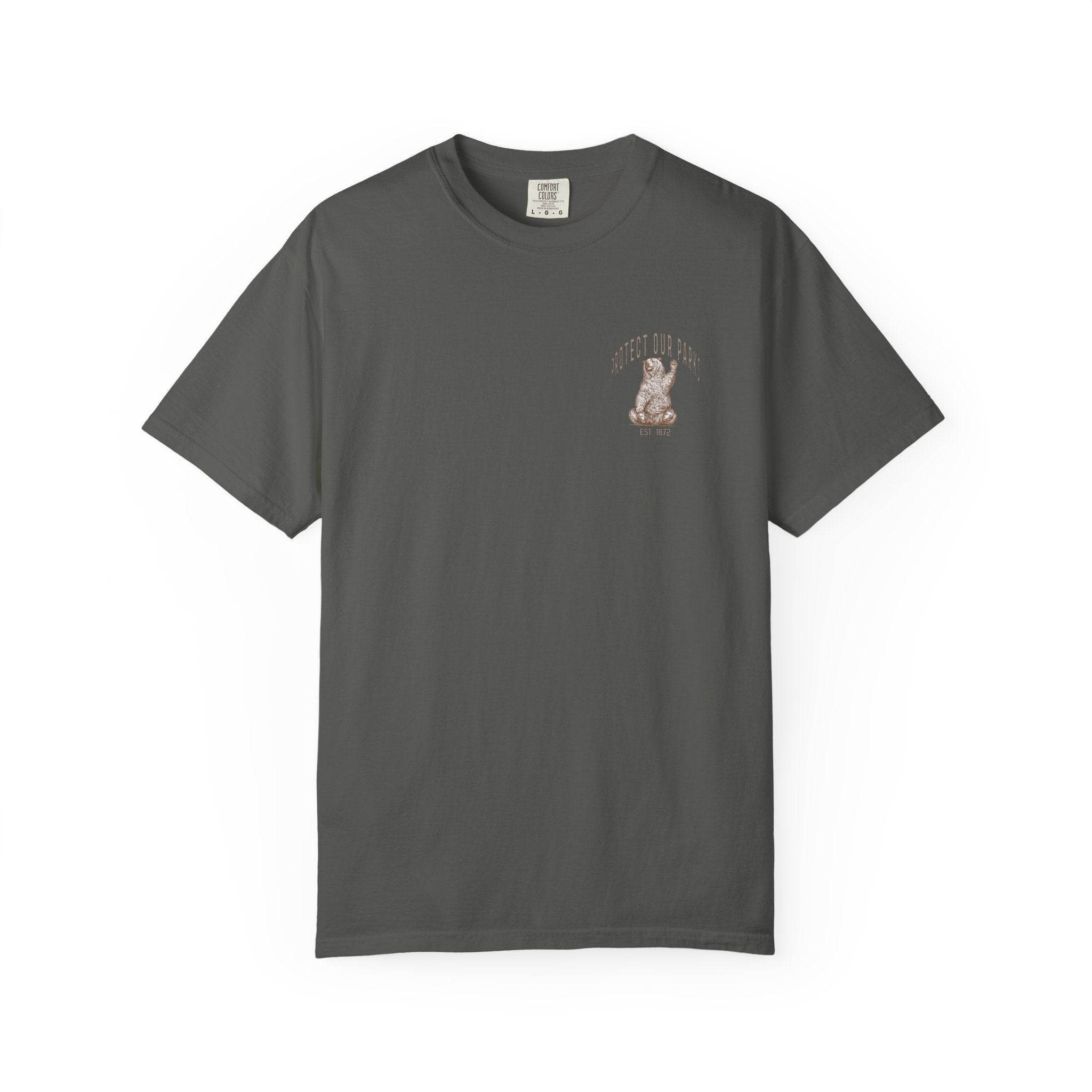 Protect our parks- Hiking Bear edition Tee