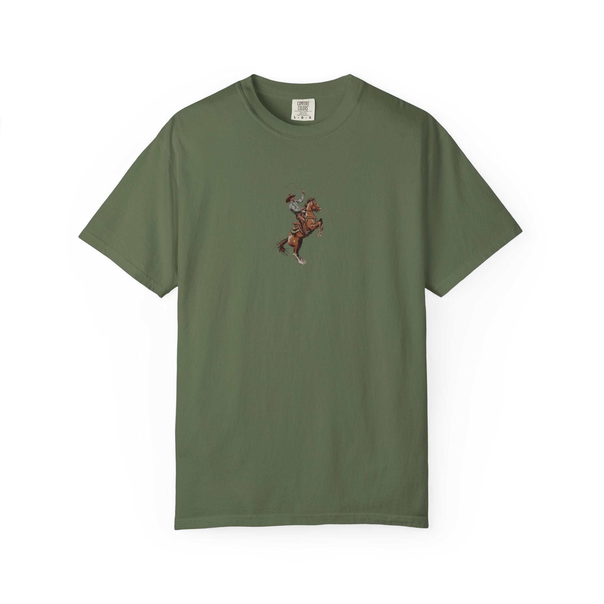 Bronc Riding Cowpoke Tee