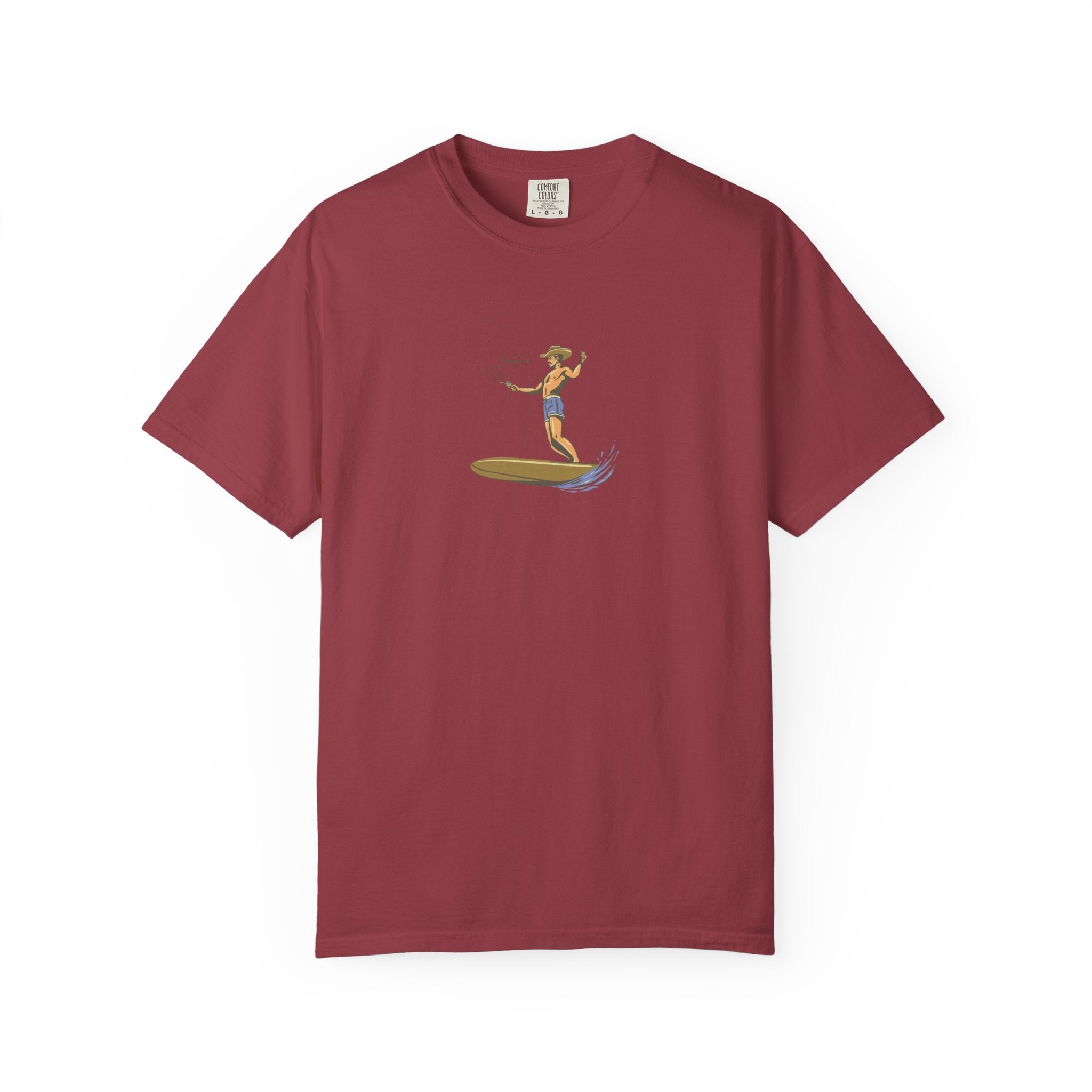 Surfing Cowboy Tee