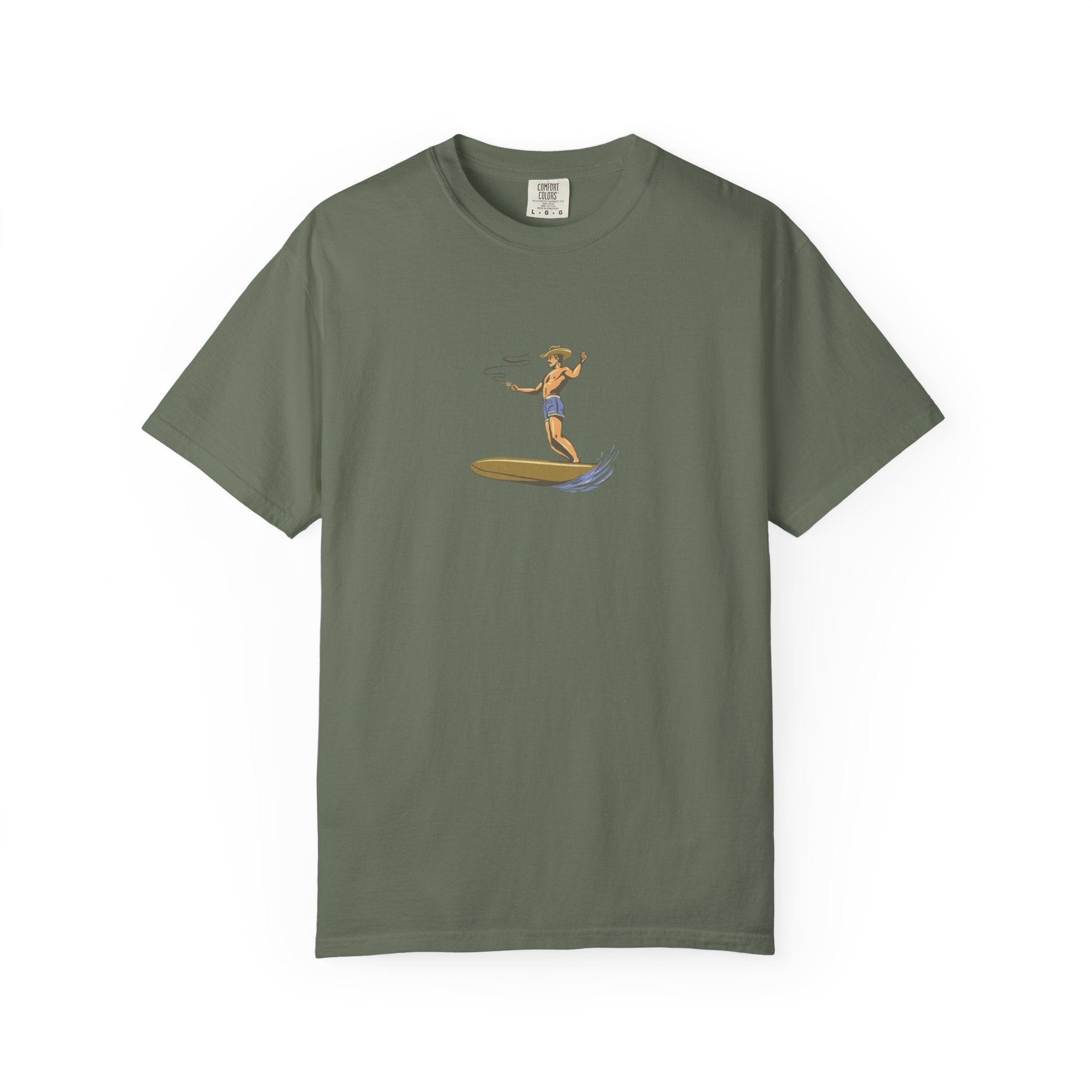 Surfing Cowboy Tee