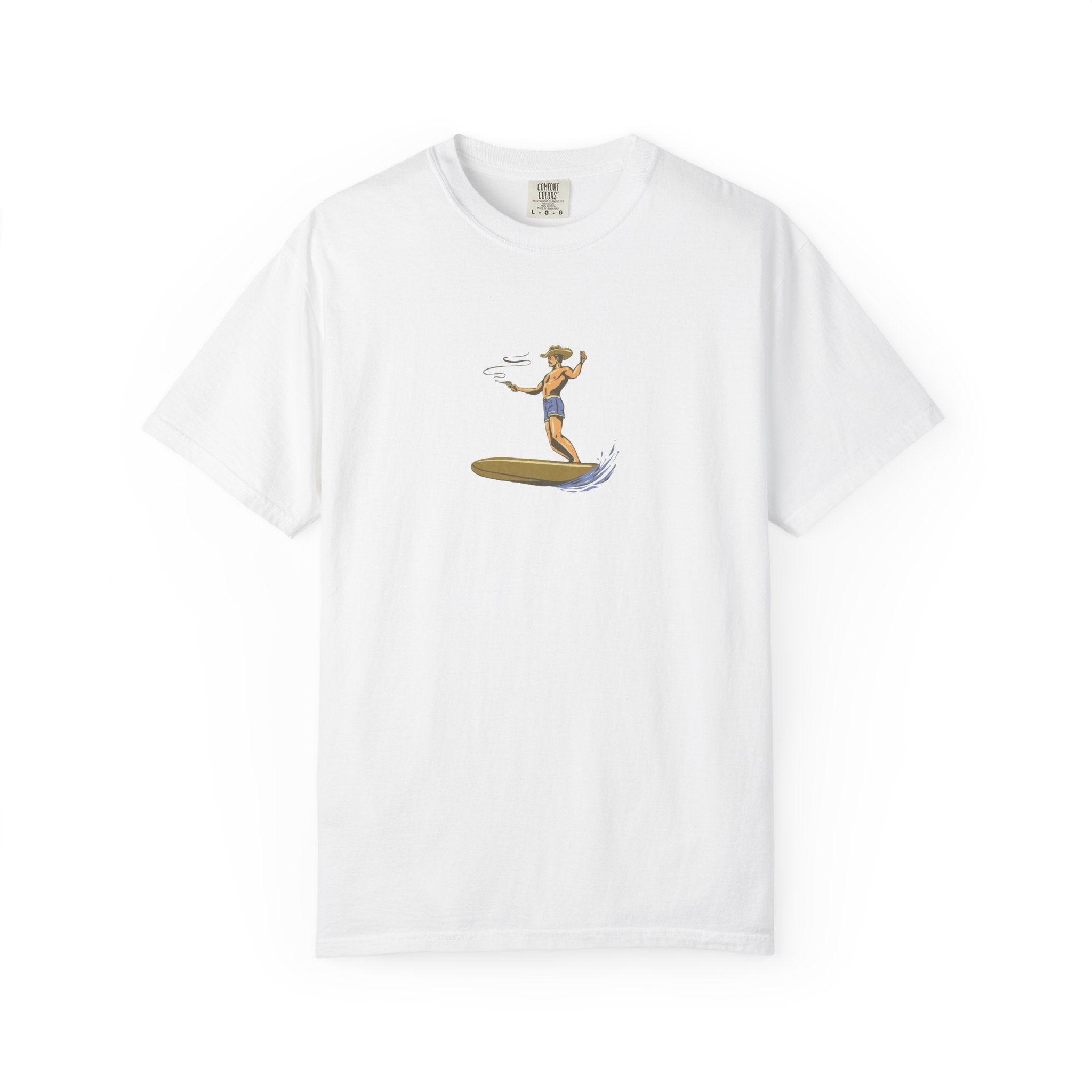 Surfing Cowboy Tee